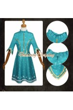 Identity V Doctor Emily Dyer Yesterday Blue Dress Kids Children Cosplay Costume
